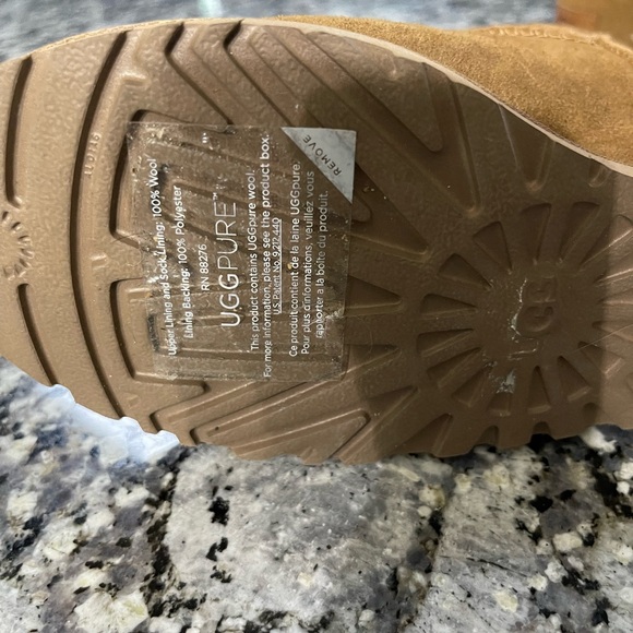UGG Tan Suede Boots - Picture 5 of 5